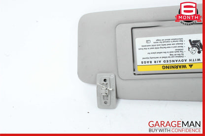 01-07 Mercedes W203 C230 Front Right Side Sun Visor Sun Shade Sunshade Grey OEM