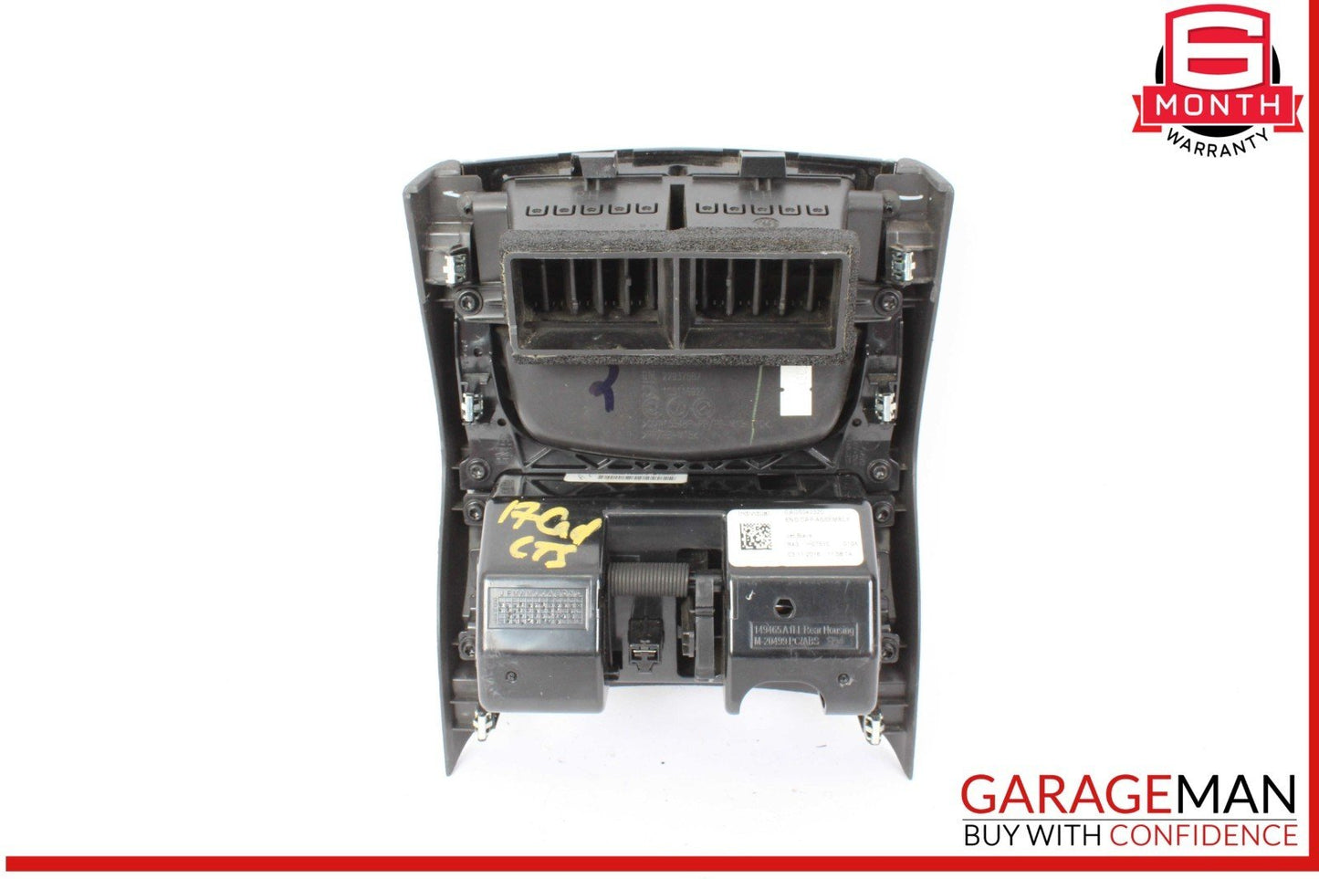 14-19 Cadillac CTS V-Sport Rear Center Console w/ AC Air Conditioning Air Vent