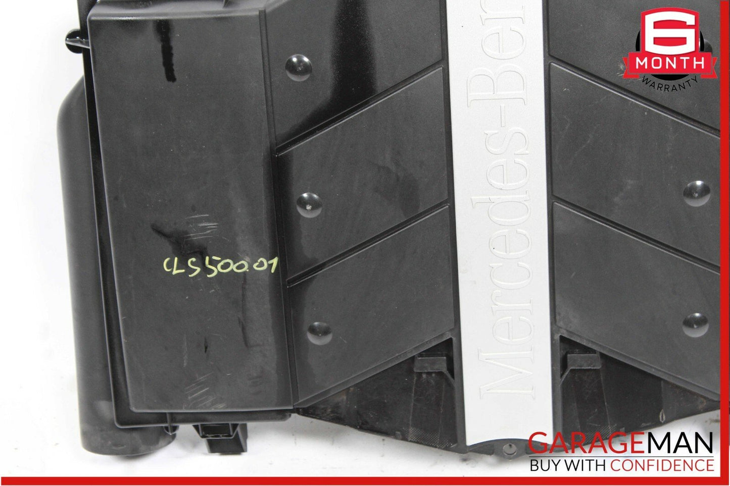 99-06 Mercedes S500 SL500 CL500 Engine Air Cleaner Filter Box Cover Assembly