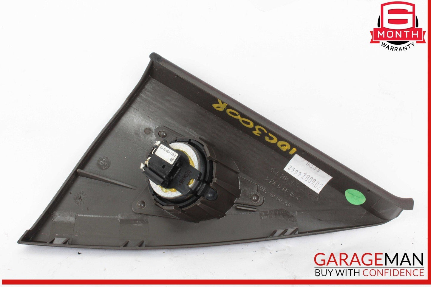 08-14 Mercedes W204 C300 Front Right Side Door Tweeter Speaker Trim Beige