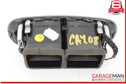 03-10 Porsche Cayenne S 957 Center Dash AC A/C Air Vent Trim Panel Grille