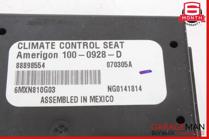 04-09 Cadillac XLR Front Left Driver Side Under Seat & Seat Control Module OEM