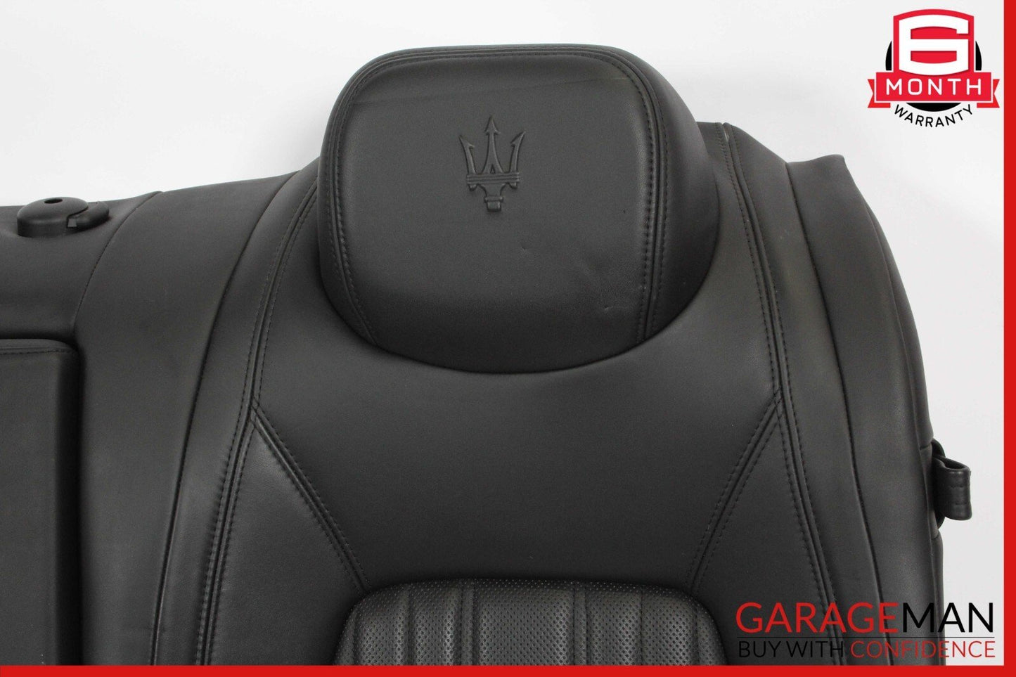14-17 Maserati Ghibli M157 Rear Left Side Top Upper Seat Cushion Cover Assy OEM