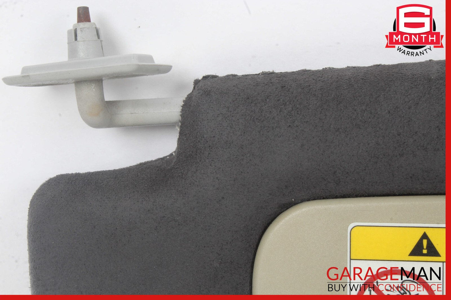 03-06 Mercedes R230 SL500 Left Side Sun Visor Shade Black OEM