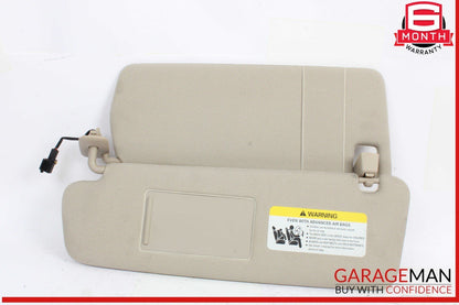 07-15 Audi Q7 Front Left Driver Side Sunvisor Sun Visor 4L0857551D OEM