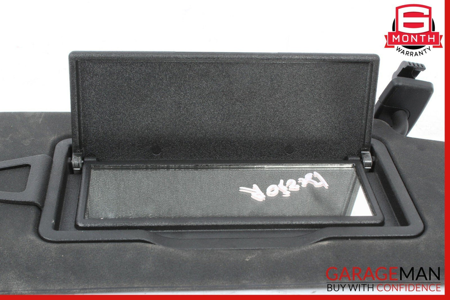 08-14 Mercedes W204 C250 C300 Front Right Side Sun Visor Sunvisor Shade Black