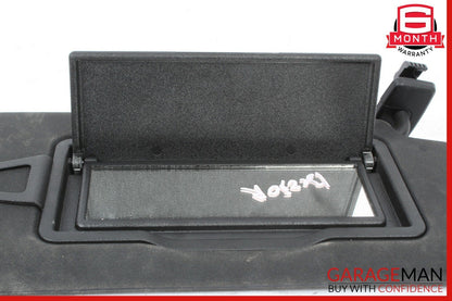08-14 Mercedes W204 C250 C300 Front Right Side Sun Visor Sunvisor Shade Black