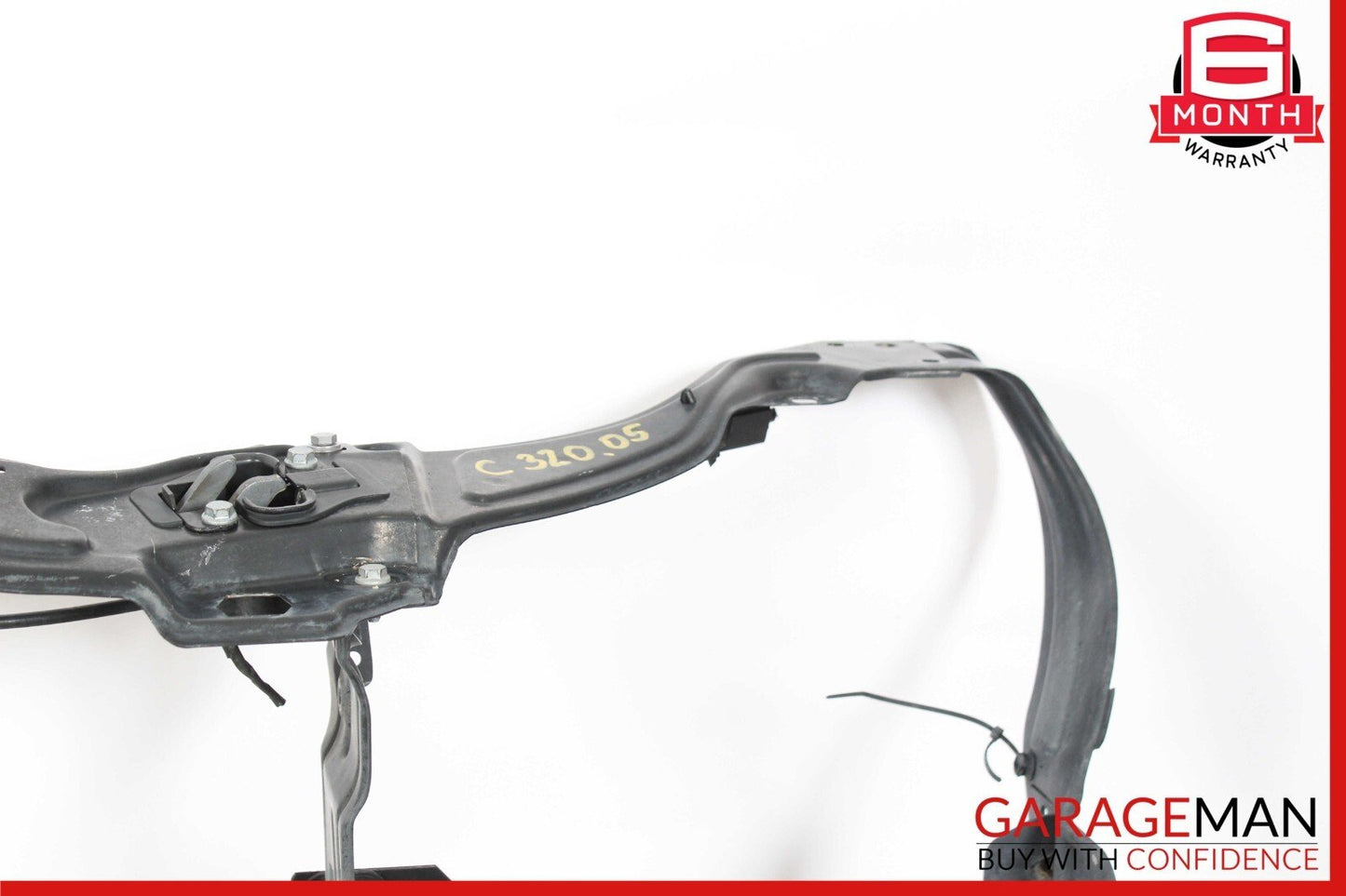 01-07 Mercedes W203 C320 Front Radiator Support Reinforcement Bar Assembly OEM