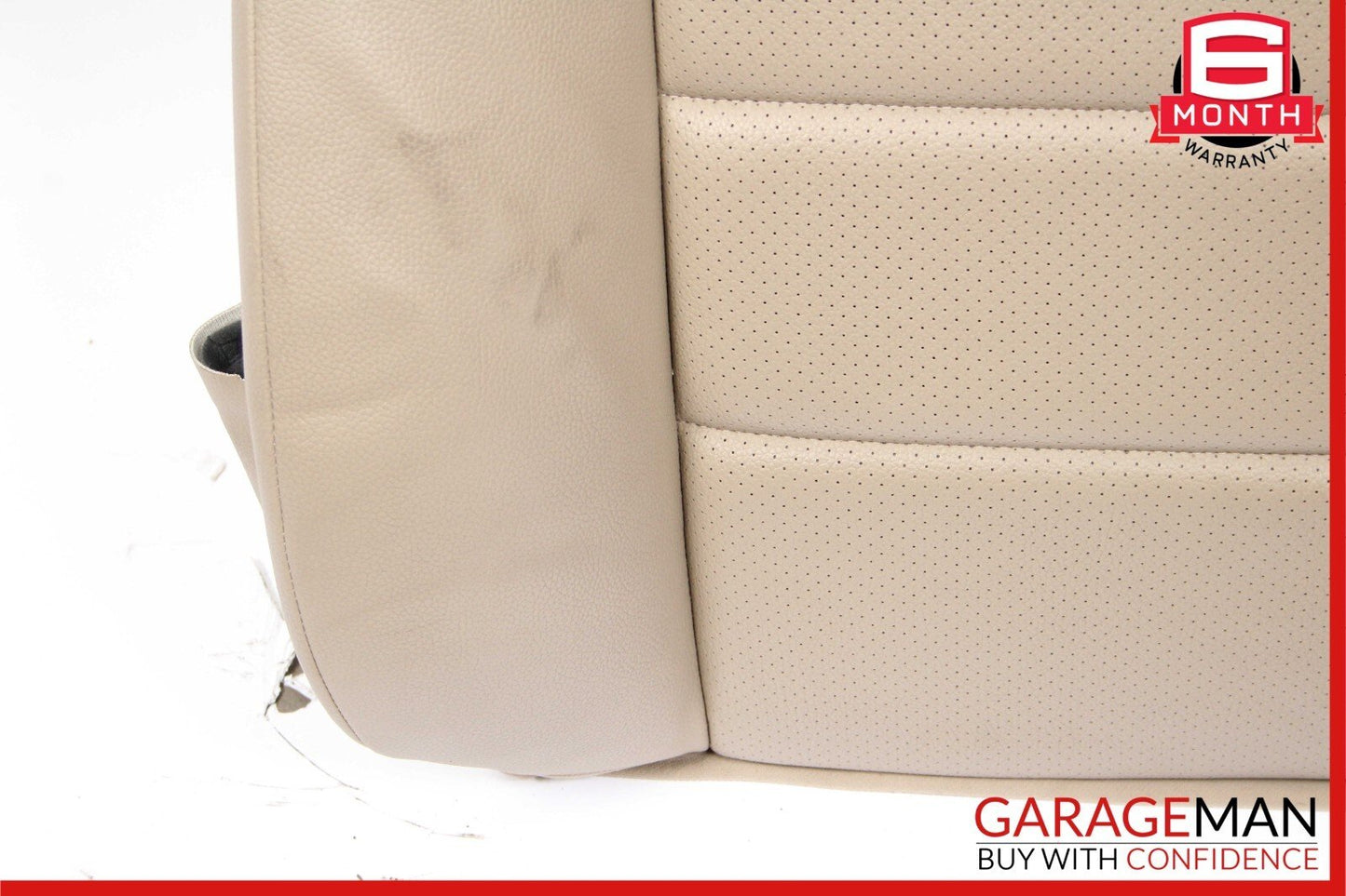 08-14 Mercedes W204 C250 C300 Sedan Front Right Top Upper Seat Cushion Beige