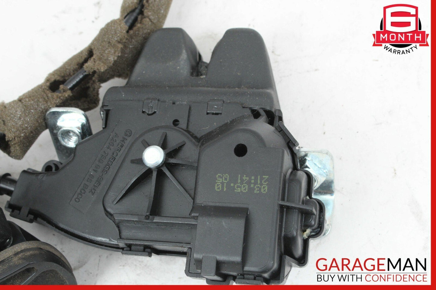 08-15 MERCEDES W204 C250 C63 AMG REAR TRUNK LOCK LATCH ACTUATOR 2047500185 OEM