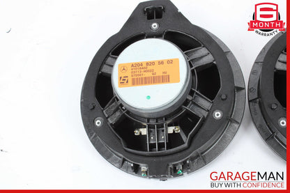 08-14 Mercedes W204 C250 Rear Door Audio Speaker Set of 2 Pc OEM