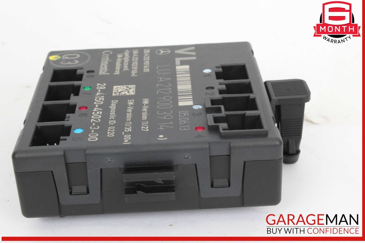 08-14 Mercedes W204 C250 C350 Front Left Side Door Control Module 2129003914 OEM