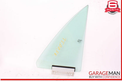 00-06 Audi TT Front Right Passenger Side Vent Quarter Window Glass 43R001025 OEM