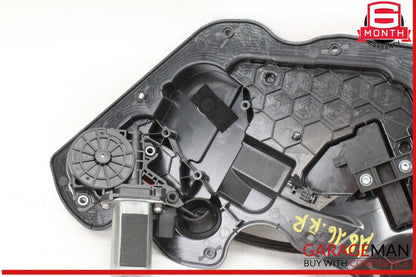 11-18 Audi A8 S8 Rear Right Side Inner Door Panel Cover w/ Lock Latch & Motor