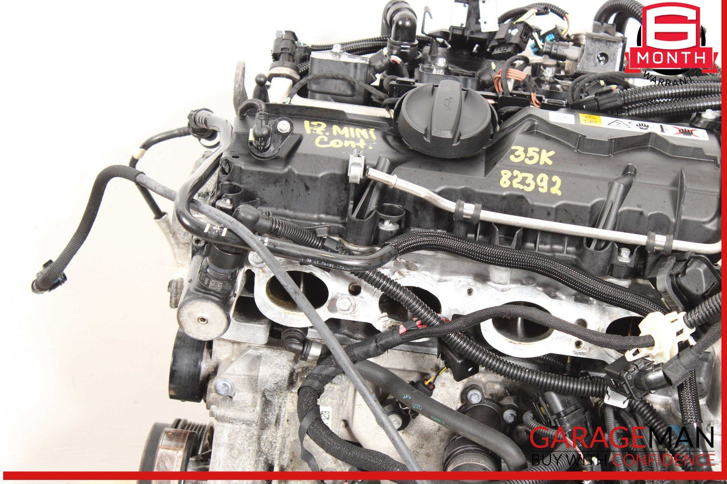 17-19 Mini Cooper S Countryman Complete Engine Motor Block Assembly OEM 35k
