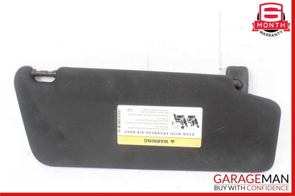 08-14 Mercedes W204 C250 C350 Front Left Side Sun Visor Sunvisor Shade Black OEM
