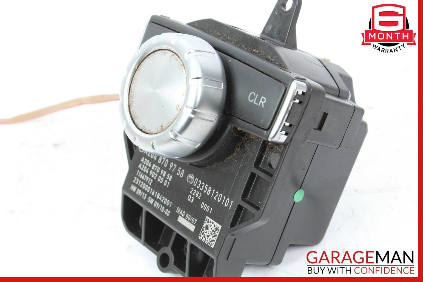 12-15 Mercedes C300 E400 GLK350 Console Head Unit Controller Knob Multi Switch