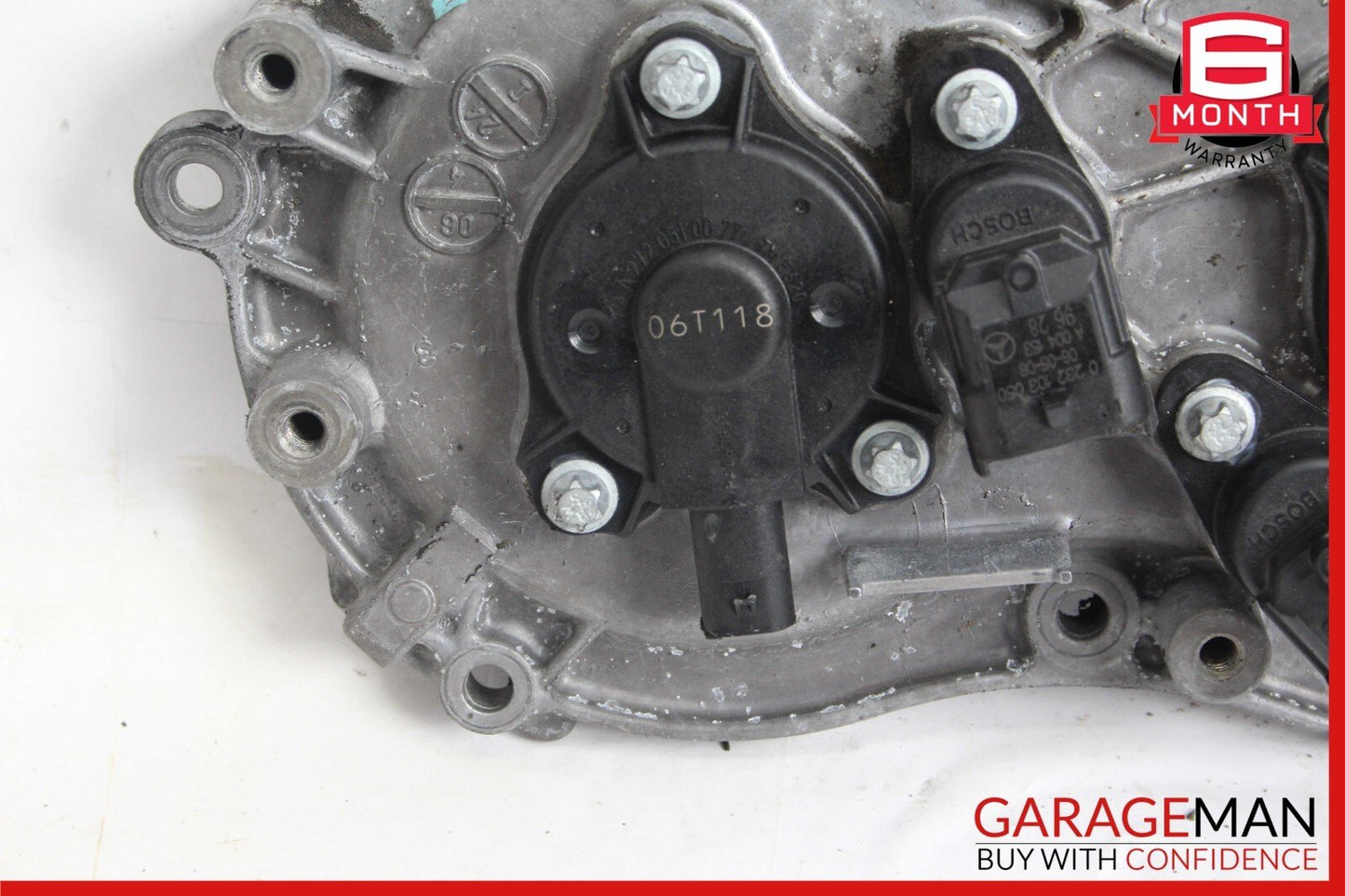 05-13 Mercedes W164 ML350 E550 Front Left Side Engine Timing Chain Cover Plate