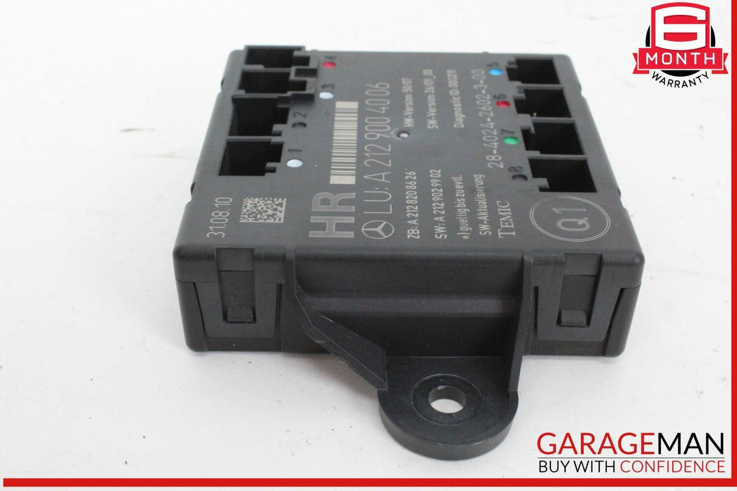 08-14 Mercedes W204 C300 C250 Rear Right Passenger Side Door Control Module OEM