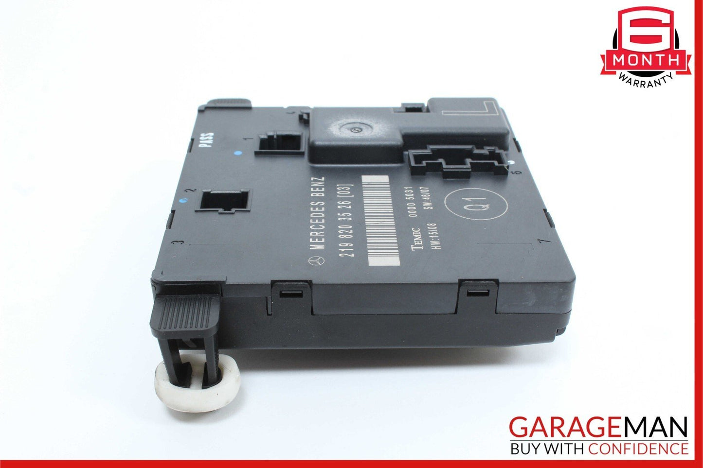 06-11 Mercedes W219 CLS550 Rear Left Side Door Control Module 2198203526 OEM