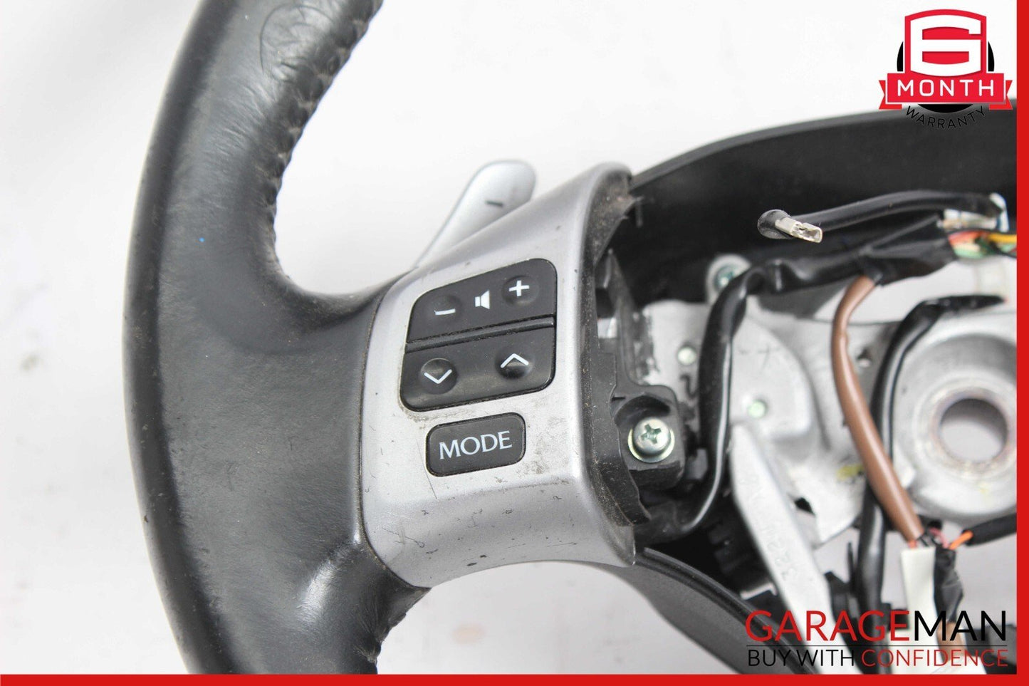 06-13 Lexus IS250 Leather Wrapped Steering Wheel  w/ Accessory Controls OEM