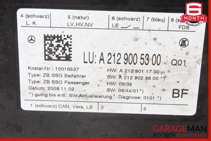 08-18 Mercedes E350 C250 SLK250 Front Left Driver Side Seat Control Module Unit