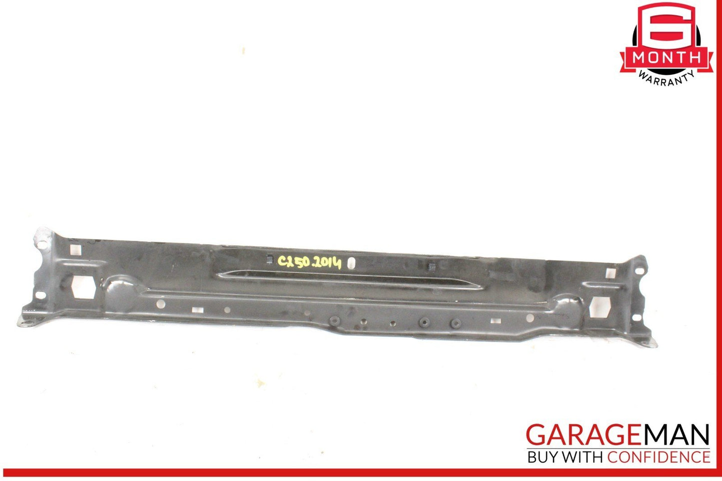 08-14 Mercedes W204 C250 C350 C280 Upper Radiator Core Support Bar Black OEM