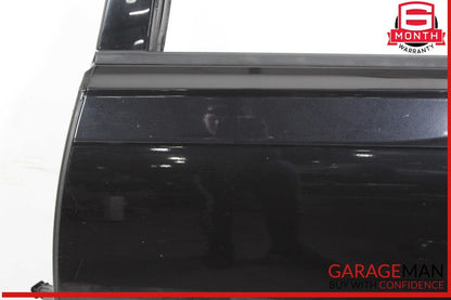 17-19 Audi Q7 Rear Left Driver Side Door Shell Black OEM