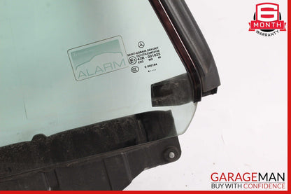 03-12 Mercedes R230 SL500 SL55 AMG Rear Right Side Quarter Window Glass Clear