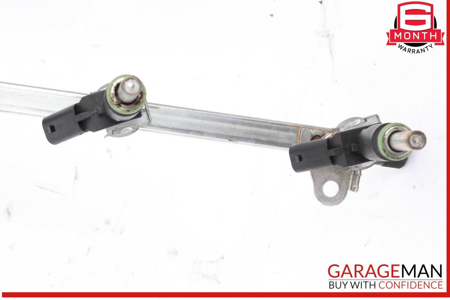 05-12 Mercedes W212 E350 Wagon SLK300 Fuel Injector Rail w/ Fuel Injectors OEM