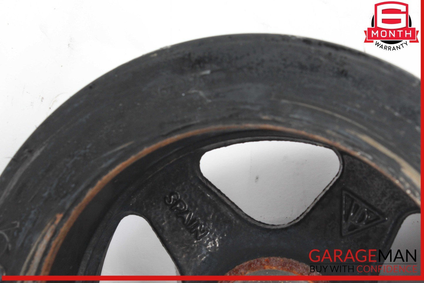 10-16 Porsche Panamera 970 Engine Crankshaft Harmonic Balancer Crank Pulley OEM
