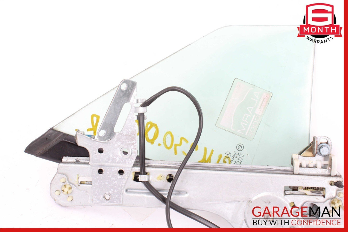 97-04 Mercedes R170 SLK230 Rear Right Side Quarter Window Glass w/ Motor OEM