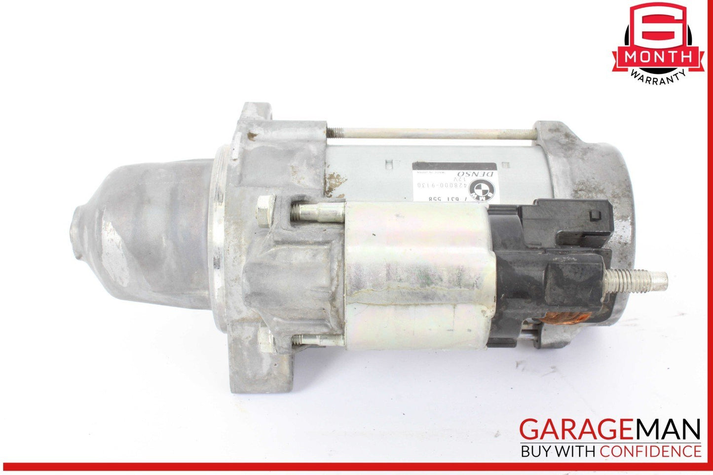 14-18 BMW X5 Engine Motor Starter Denso 7631558 OEM