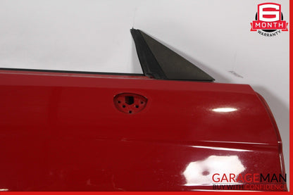 12-20 Mercedes R172 SLK250 SLK350 Front Right Side Exterior Door Shell Panel Red