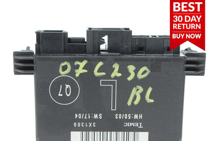 01-07 Mercedes W203 C230 C320 Rear Left Side Door Computer Control Module A95