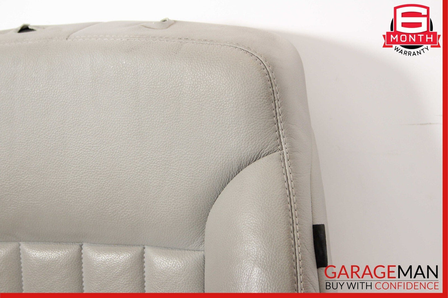 06-10 Mercedes W251 R350 R500 Front Left Side Top Upper Seat Cushion Cover Gray