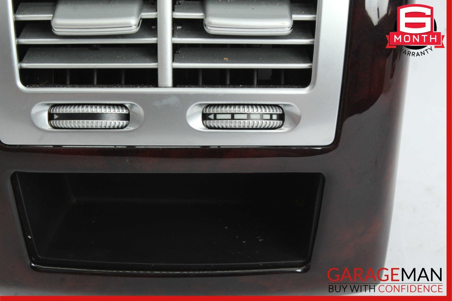 07-13 Mercedes W221 S550 S400 S600 Rear Center Console AC A/C Air Vent Trim OEM
