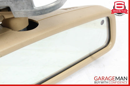 07-09 Mercedes W221 S550 Interior Top Upper Rear View Inside Dim Mirror Brown