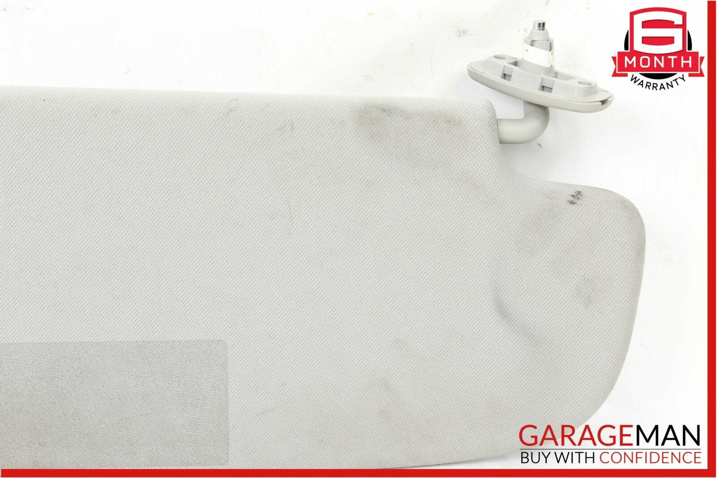 07-13 Mercedes CL600 S550 Front Left Sun Visor Sunvisor Shade Cover Grey Suede