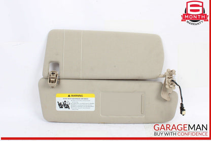 07-15 Audi Q7 Front Right Passenger Side Sunvisor Sun Visor 4L0857552D OEM