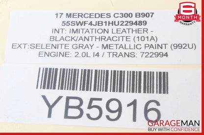15-19 Mercedes W205 C300 GLC300 TCU TCM Transmission Control Module Unit