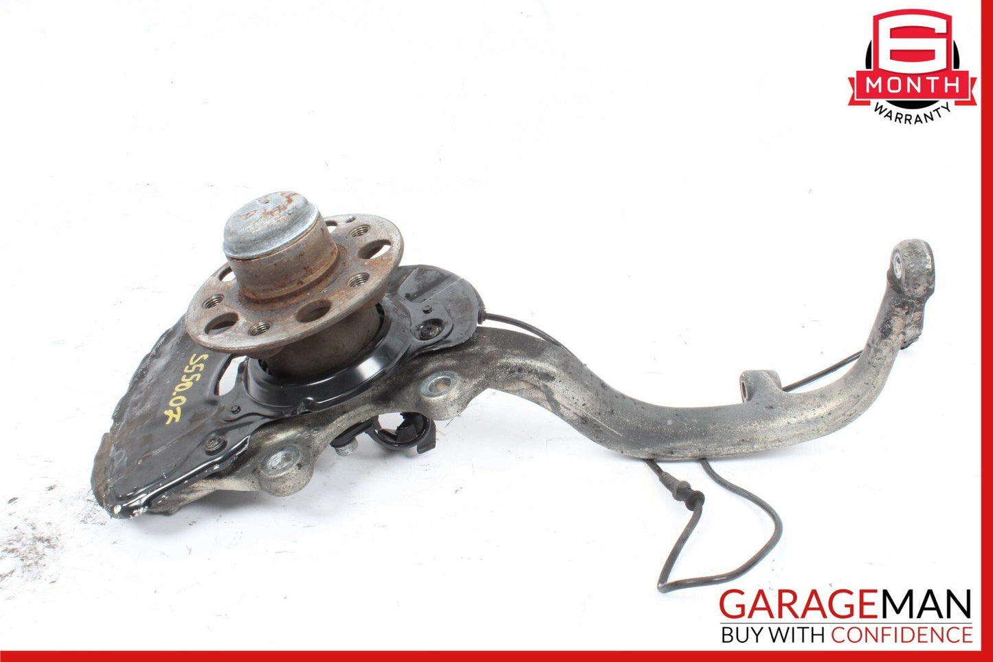 07-14 Mercedes W221 S550 S600 Front Left Wheel Carrier Spindle Knuckle Hub OEM