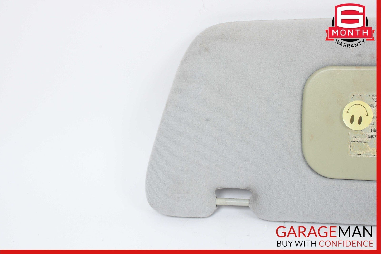 02-05 Mercedes W163 ML500 ML350 Front Left Sun Visor Sunvisor Shade Cover Gray