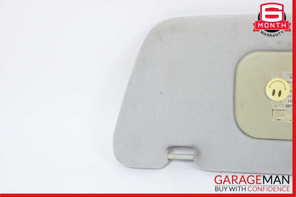 02-05 Mercedes W163 ML500 ML350 Front Left Sun Visor Sunvisor Shade Cover Gray