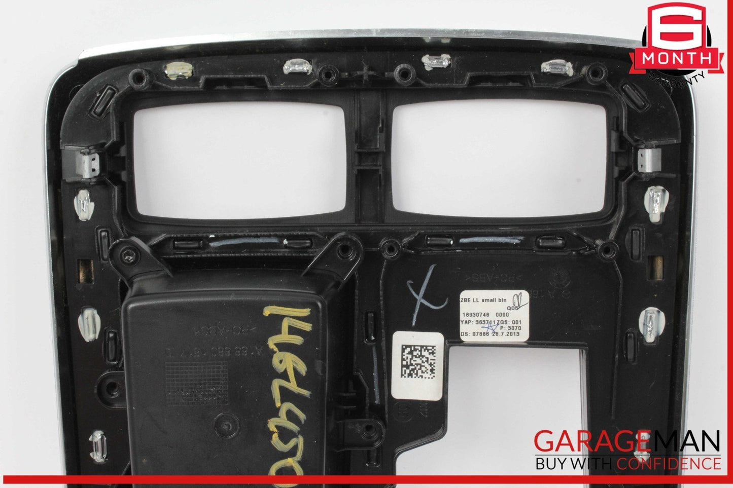 12-19 Mercedes X166 GL450 4MATIC GLS550 Center Console Bezel Trim Black OEM