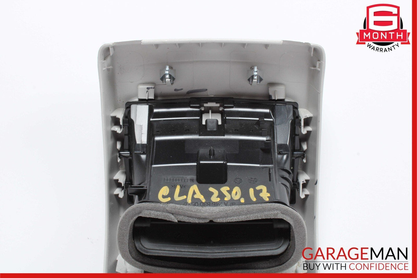 14-18 Mercedes W117 CLA250 Rear Center Console Air Vent Back Cover Ashtray OEM