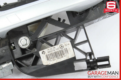 07-13 Mercedes W221 S550 Rear Right Side Keyless Go Exterior Door Handle Silver