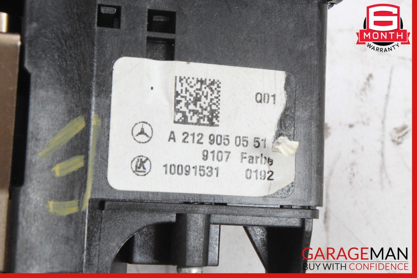 08-20 Mercedes W207 E350 C250 C350 Headlight Fog Light Switch Control Module OEM