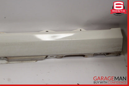06-13 Mercedes W251 R350 Left Side Skirt Rocker Moulding Panel Alabaster White