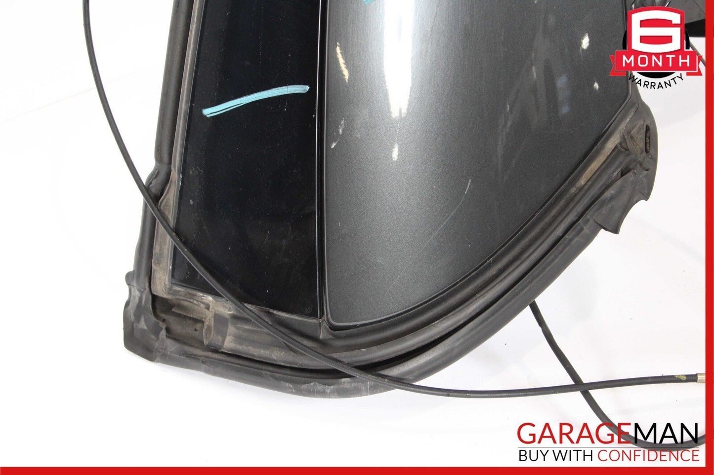 03-08 Mercedes R230 SL550 Right Convertible Roof Hard Top Hinge w/ Pillar Cover